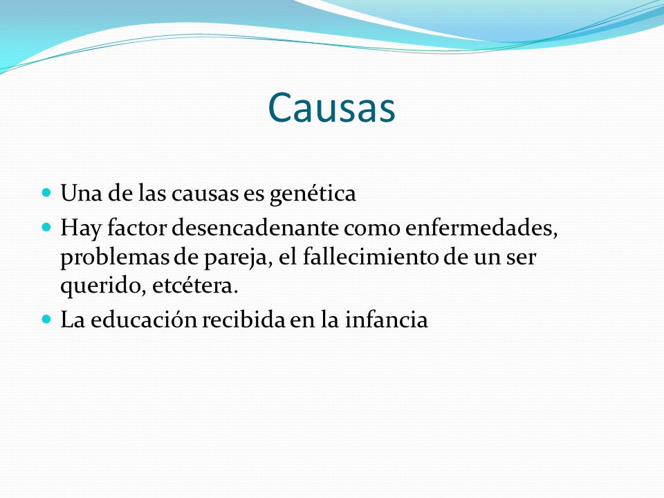 cuales son las causas de trastorno obsesivo compulsivo